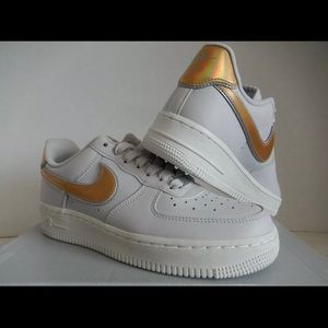 Nike AF1 Grey & Gold 8.5